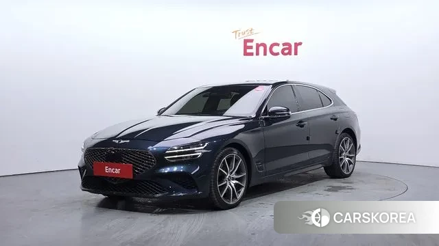 Genesis The New G70 Shooting Brake 2022 Синий из Кореи