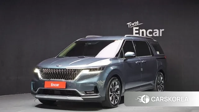 Kia Carnival 4th generation 2021 Синий из Кореи