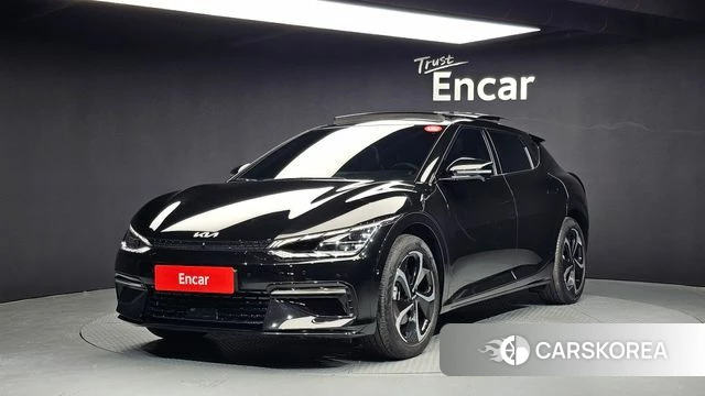 Kia EV6 2023 Черный из Кореи