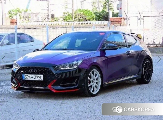 Hyundai Veloster (JS) 2020 Небесно-голубой из Кореи