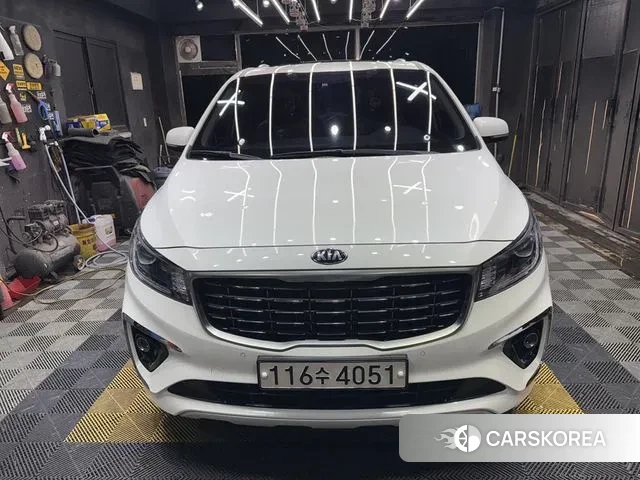 Kia The New Carnival 2019 Белый из Кореи