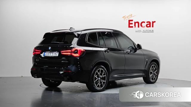 BMW X3 (G01) 2024 Черный из Кореи