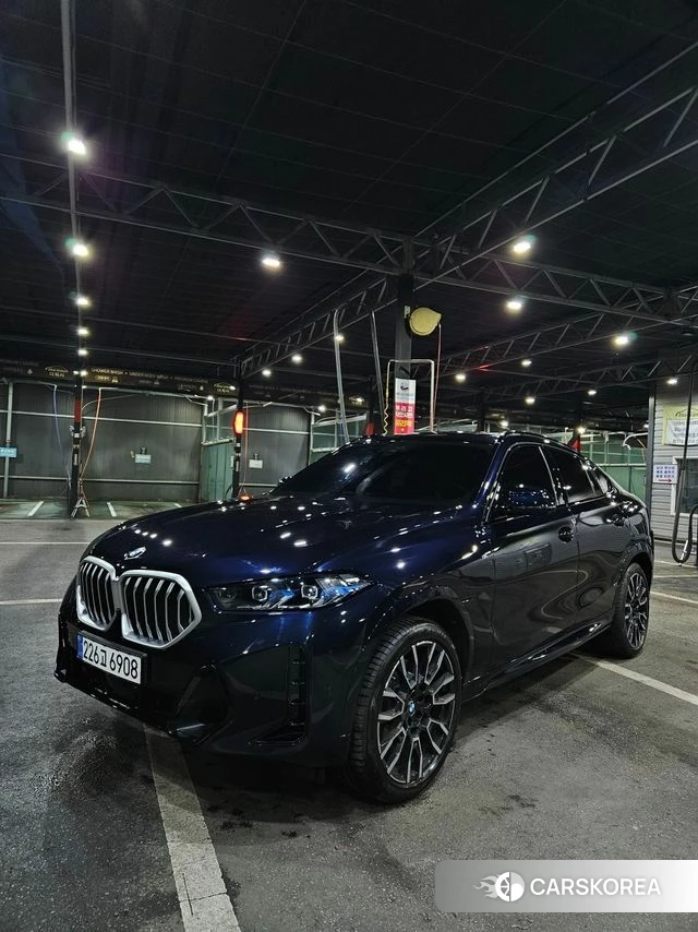 BMW X6 (G06) 2025 Черный из Кореи