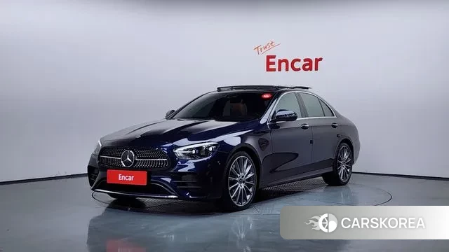 Mercedes-Benz E-Class W213 2021 Синий из Кореи