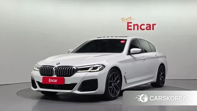BMW 5 Series (G30) 2021 Белый из Кореи