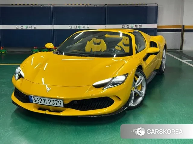 Ferrari 296 GTS 2023 Желтый из Кореи