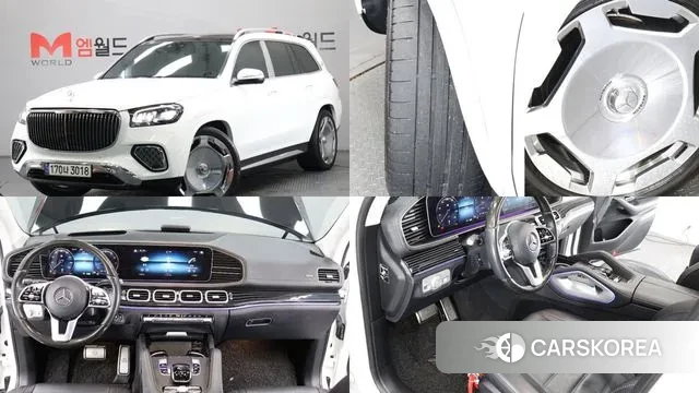 Mercedes-Benz GLS - Class X167 2020 Белый из Кореи