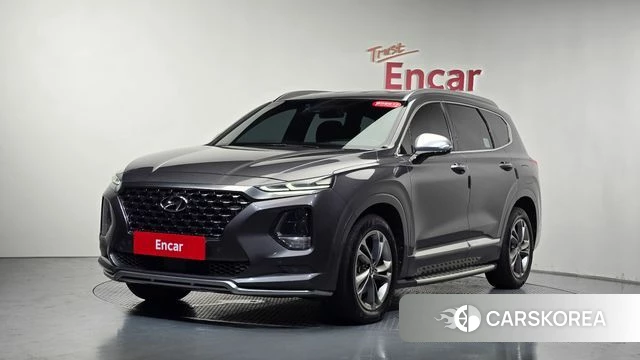 Hyundai Santa Fe TM 2018 Серый из Кореи