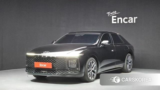 Hyundai Grandeur Hybrid (GN7) 2025 Черный из Кореи