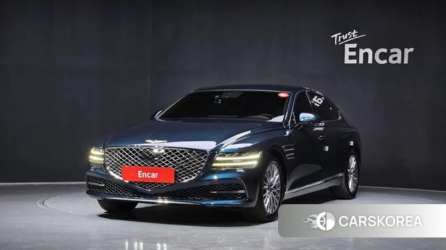 Genesis G80 (RG3) 2020 Синий из Кореи