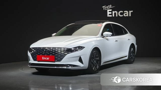 Hyundai The New Grandeur IG Hybrid 2022 Белый из Кореи