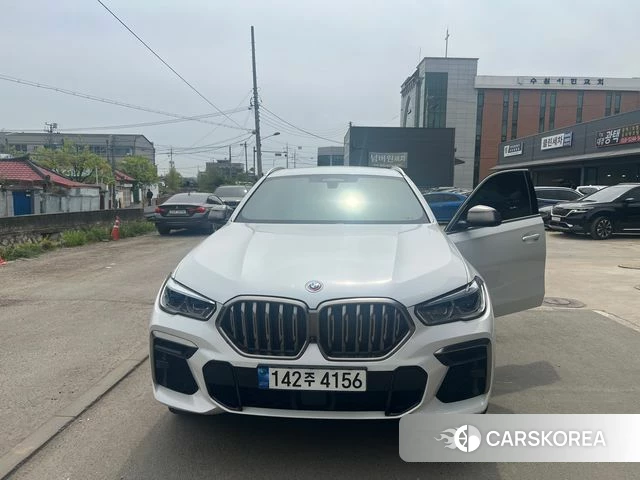 BMW X6 (G06) 2022 Белый из Кореи