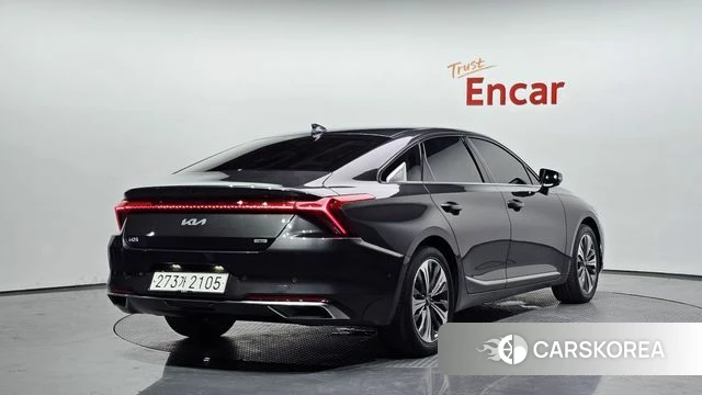 Kia K8 Hybrid 2022 Серый из Кореи