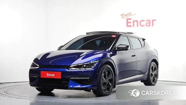 Kia EV6 2023 Синий из Кореи