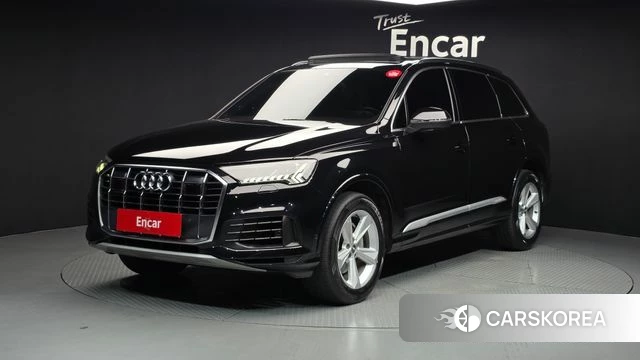Audi Q7 (4M) 2021 Черный из Кореи