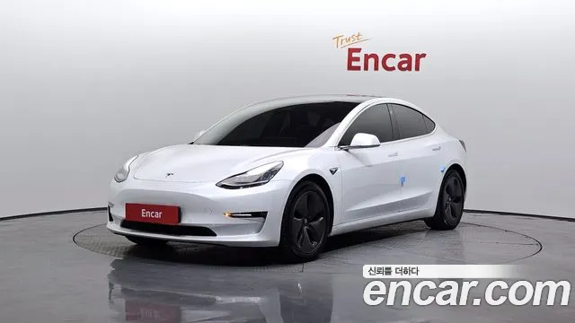 Tesla Model 3 2020 Белый из Кореи