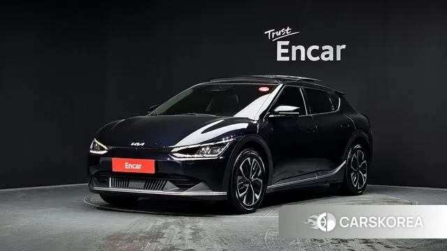 Kia EV6 2021 Синий из Кореи