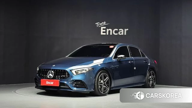 Mercedes-Benz A-Class W177 2021 Синий из Кореи