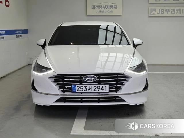 Hyundai Sonata (DN8) 2020 Белый из Кореи