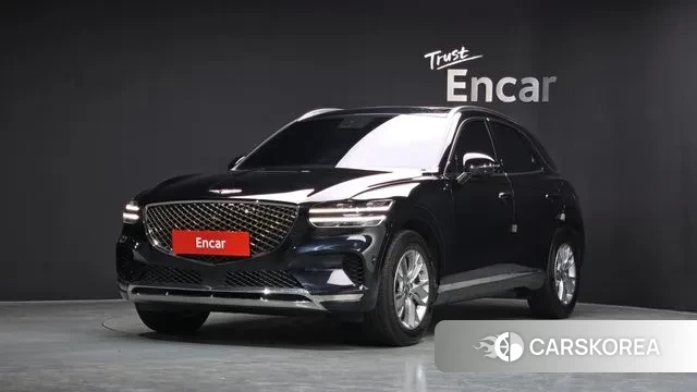 Genesis GV70 2021 Черный из Кореи