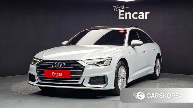 Audi A6 (C8) 2020 Белый из Кореи