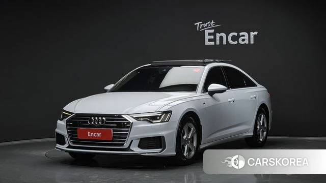 Audi A6 (C8) 2020 Белый из Кореи