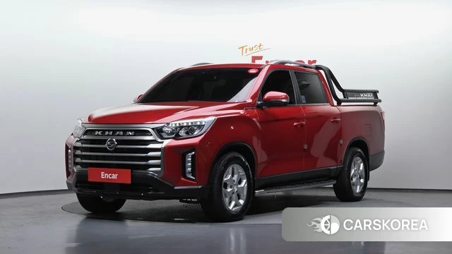 Ssangyong The New Rexton Sports Cannes 2022 Красный из Кореи