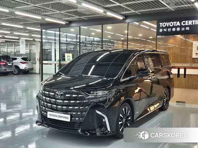 Toyota Alphard 4th Generation 2023 Черный из Кореи