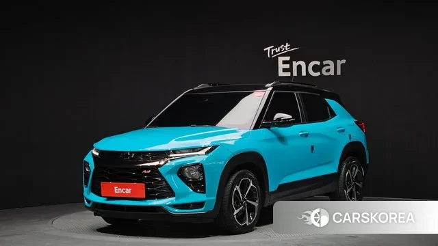 Chevrolet (GM Daewoo) Trailblazer 2021 Зеленый из Кореи