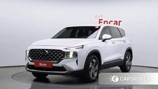 Hyundai The New Santa Fe 2022 Белый из Кореи