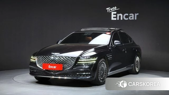 Genesis G80 (RG3) 2020 Черный из Кореи