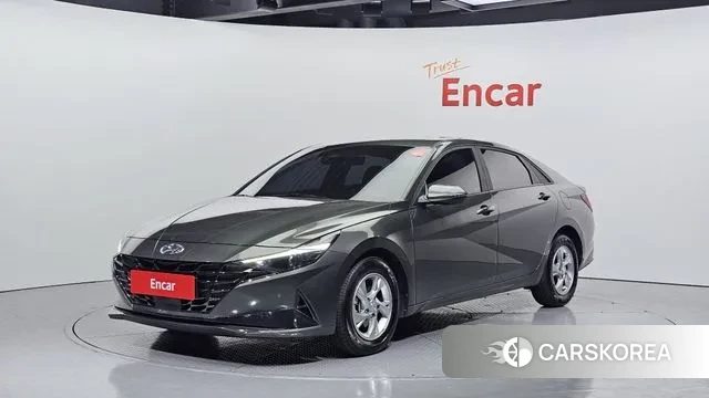 Hyundai Avante (CN7) 2021 Серый из Кореи