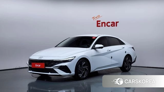 Hyundai The New Avante (CN7) 2024 Белый из Кореи