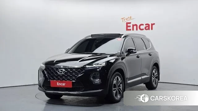 Hyundai Santa Fe TM 2018 Черный из Кореи