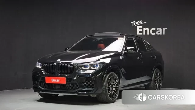 BMW X6M (G06) 2023 Черный из Кореи