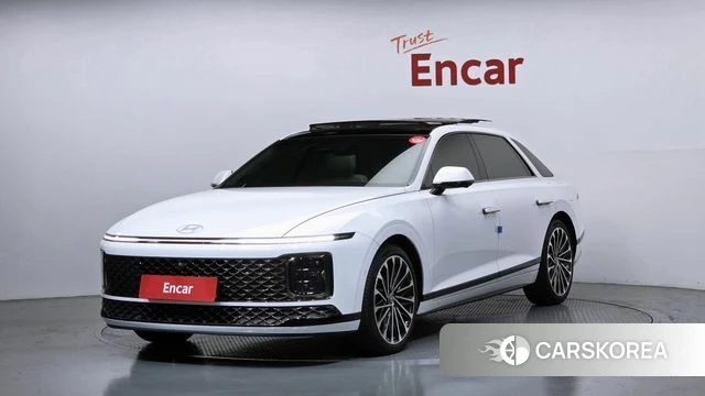 Hyundai Grandeur Hybrid (GN7) 2025 Белый из Кореи