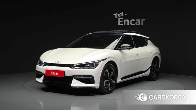 Kia EV6 2023 Белый из Кореи