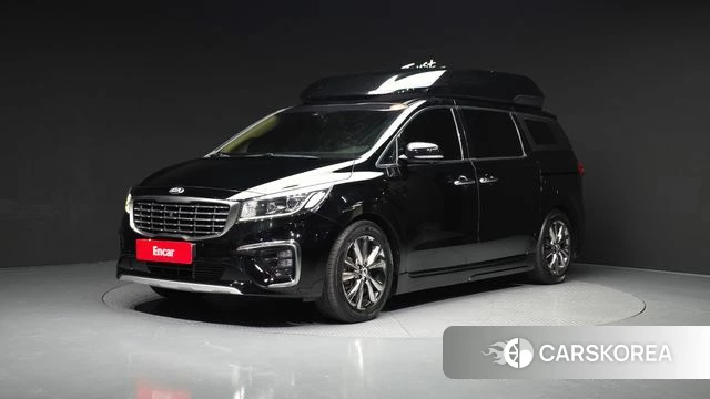 Kia The New Carnival 2018 Черный из Кореи
