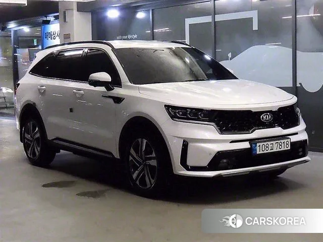 Kia Sorento 4th Generation 2021 Белый из Кореи