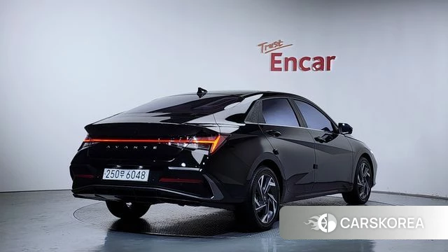 Hyundai The New Avante (CN7) 2025 Черный из Кореи