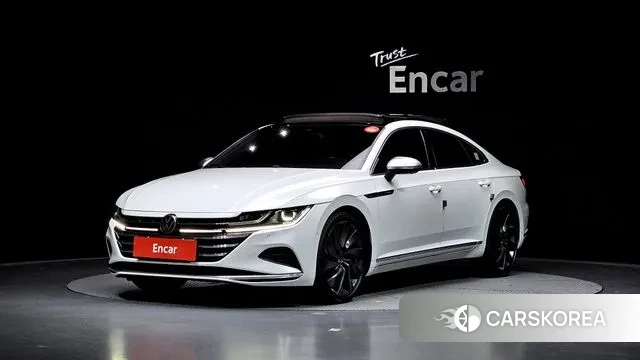 Volkswagen Arteon 2022 Белый из Кореи