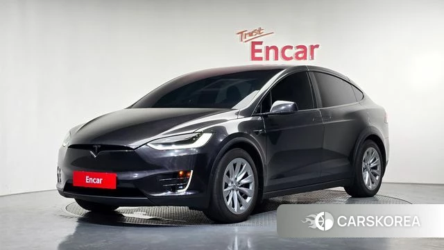 Tesla Model X 2020 Серый из Кореи