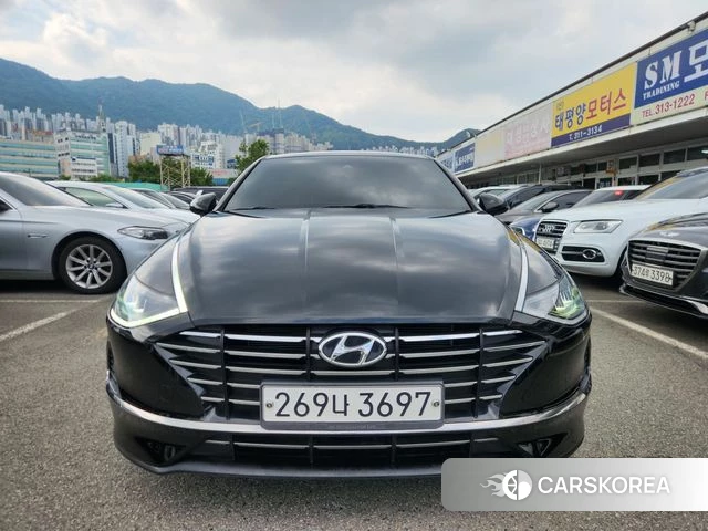 Hyundai Sonata (DN8) 2019 Черный из Кореи
