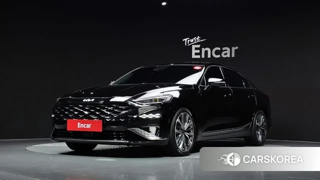 Kia K8 2021 Черный из Кореи