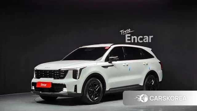 Kia The New Sorento 4th Generation 2023 Белый из Кореи