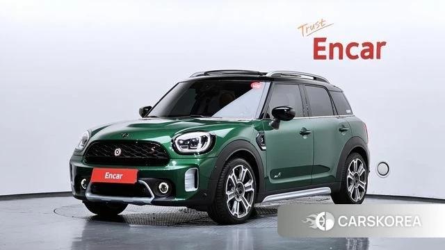 Mini Cooper S Countryman 2020 Зеленый из Кореи