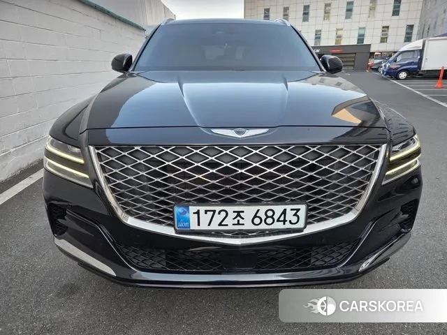 Genesis GV80 2022 Черный из Кореи