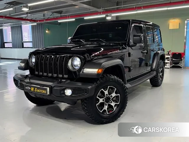 Jeep Wrangler (JL) 2021 Черный из Кореи