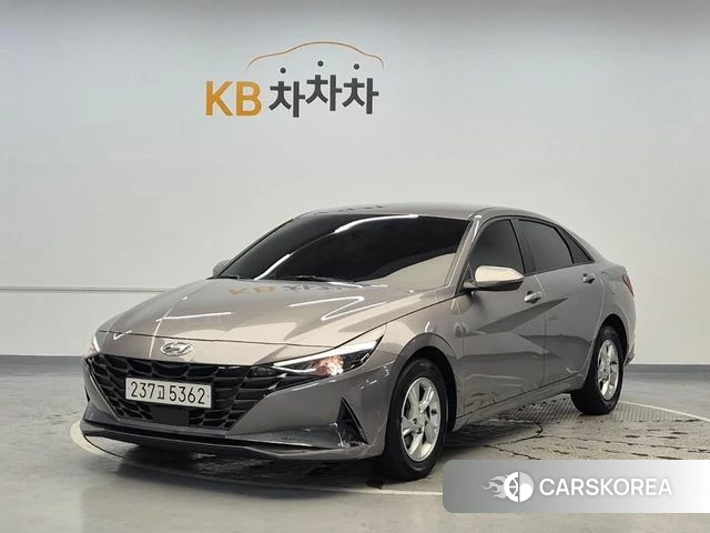 Hyundai Avante (CN7) 2021 Серый из Кореи