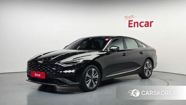 Kia K8 Hybrid 2022 Черный из Кореи